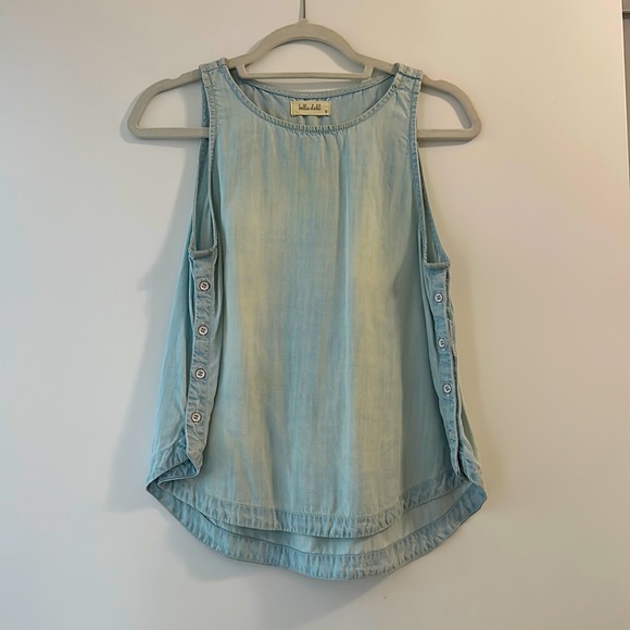 Bella Dahl denim tank top - Picture 1 of 3